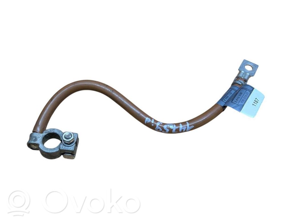 BMW X3 E83 Negative earth cable (battery) 