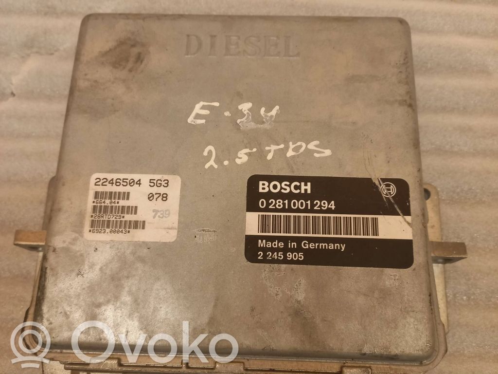 BMW 5 E34 Engine control unit/module 