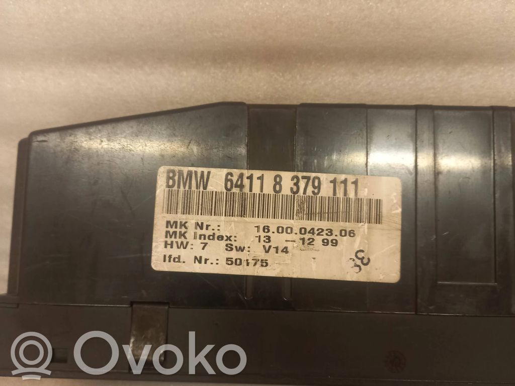 BMW 7 E38 Climate control unit 