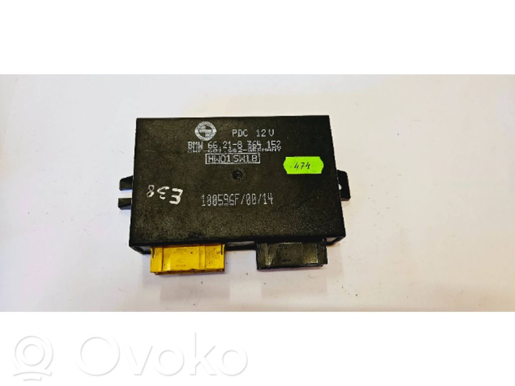BMW 7 E38 Pysäköintitutkan (PCD) ohjainlaite/moduuli 