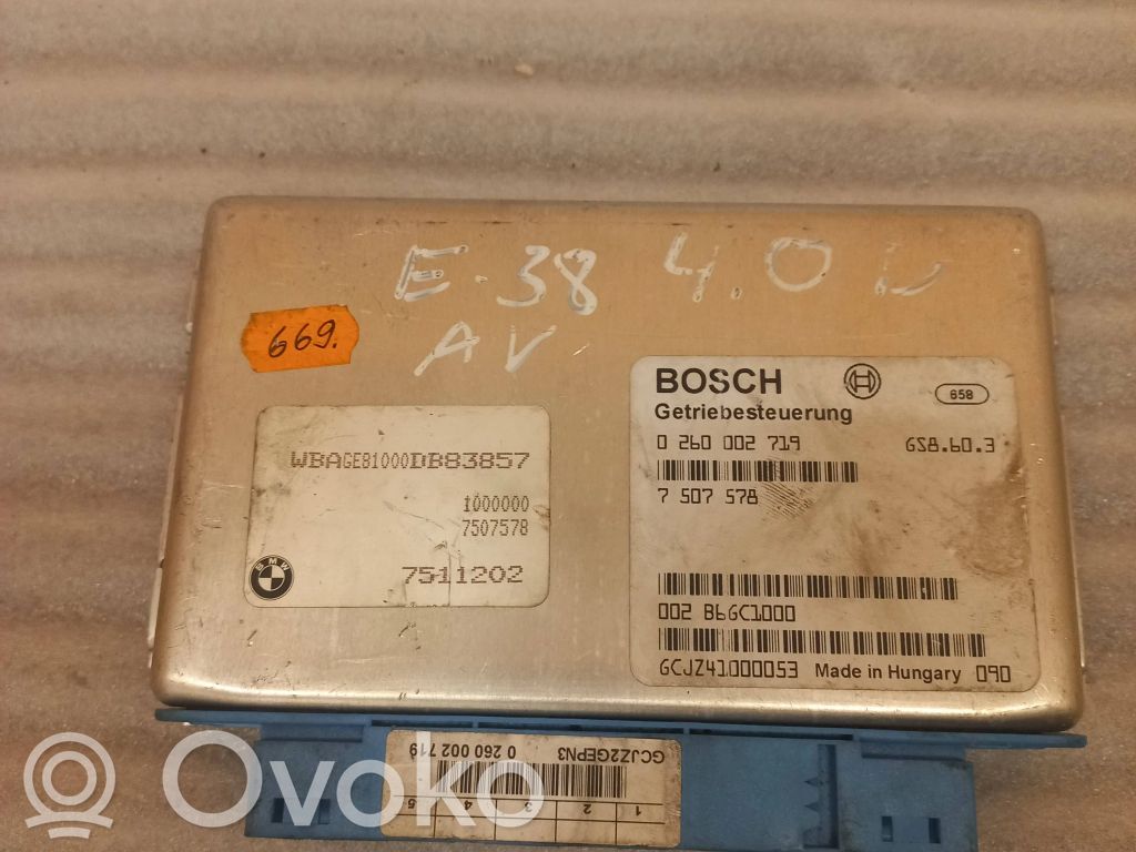 BMW 7 E38 Gearbox control unit/module 