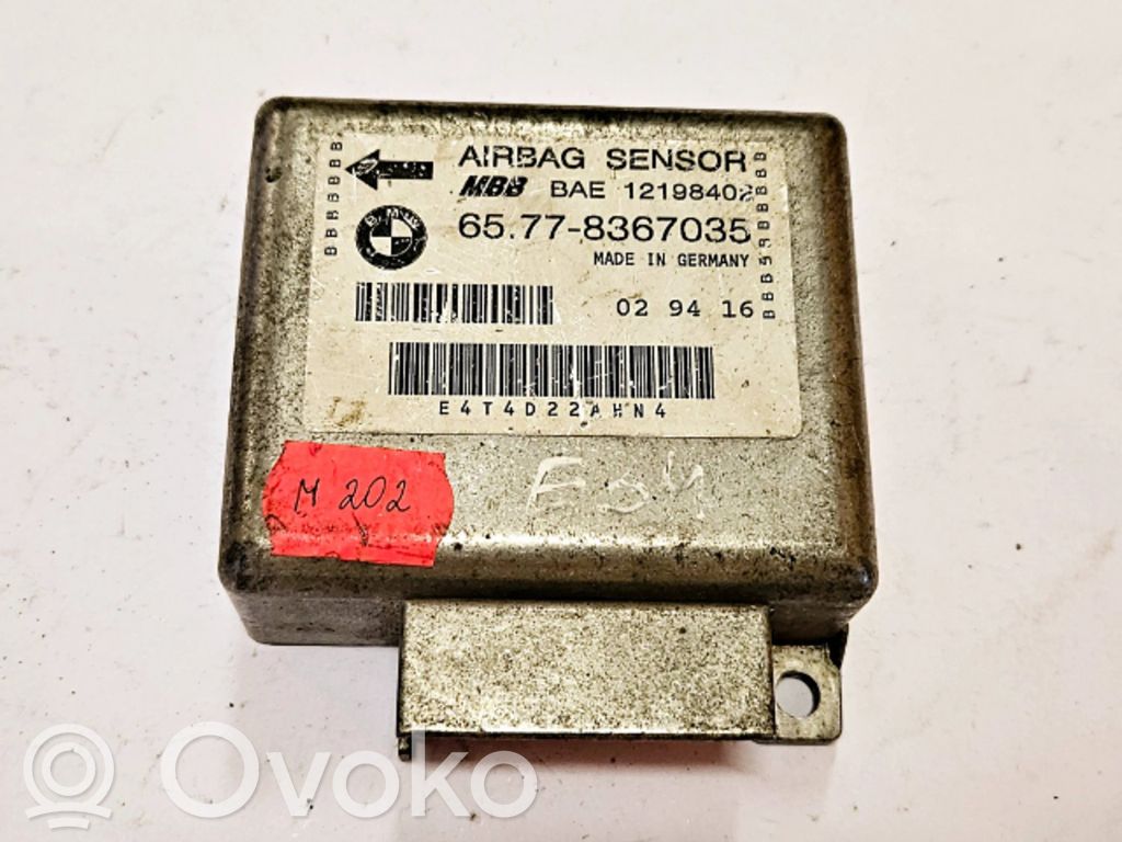 Airbag control unit/module   65778367035