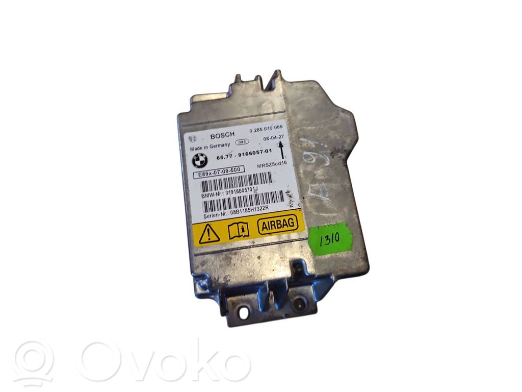 Airbag control unit/module   9166057,0285010066,08B1185H1322R,31916605701J