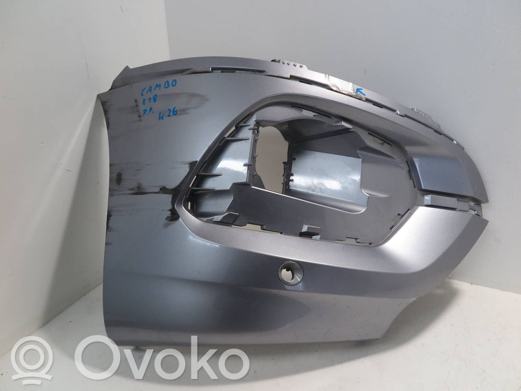 Opel Combo E Front bumper corner part panel trim 