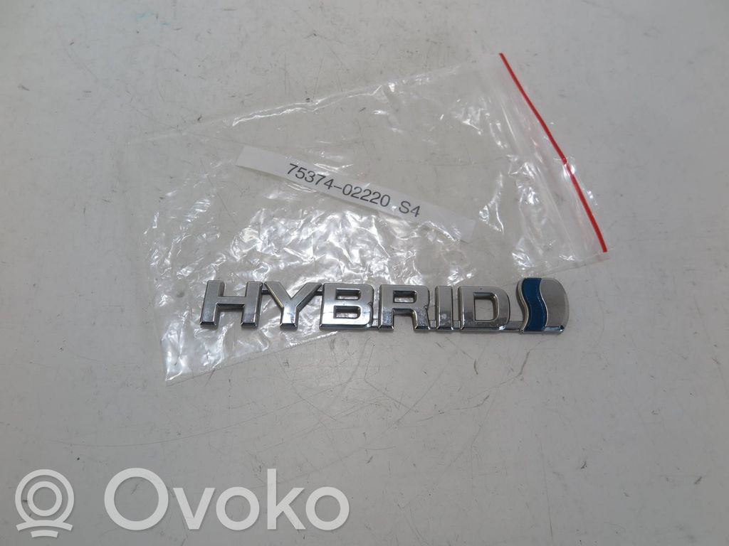 Toyota Corolla E210 E21 Logo parafango 