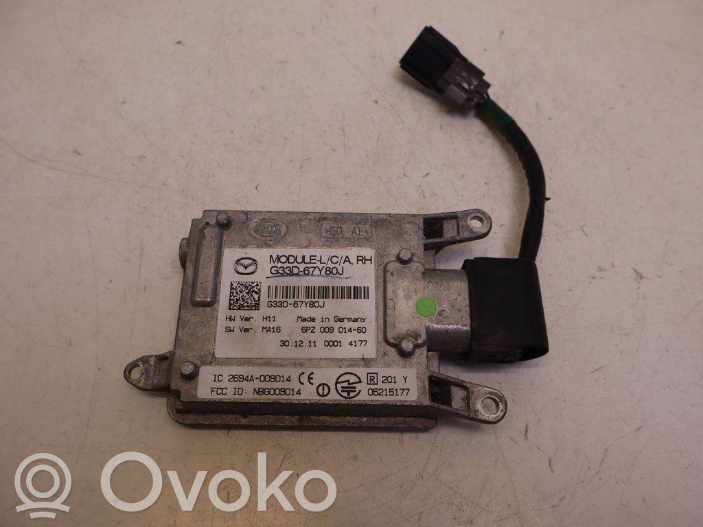 Mazda 3 II Capteur radar de distance 