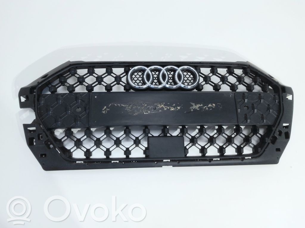 Front bumper upper radiator grill