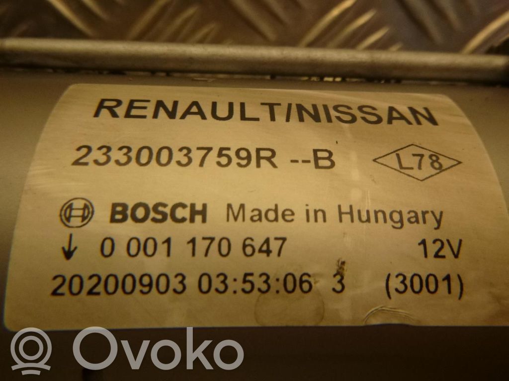 Dacia Duster II Rozrusznik 