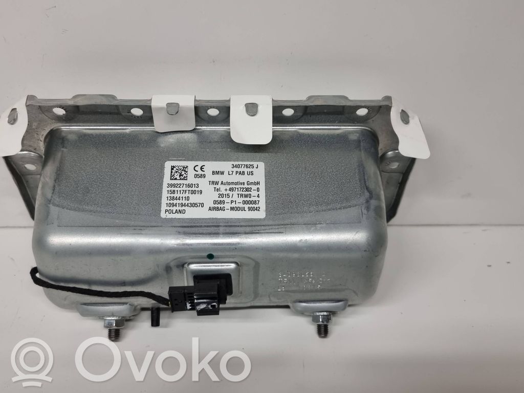 BMW 2 F22 F23 Poduszka powietrzna Airbag pasażera 
