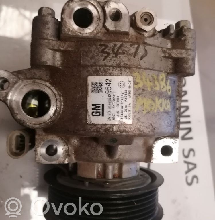 Opel Mokka Compressore aria condizionata (A/C) (pompa) 