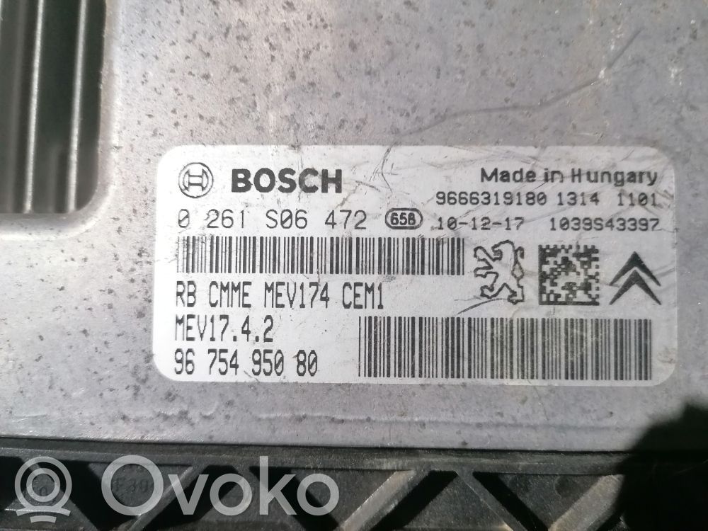 Citroen C3 Engine control unit/module ECU 