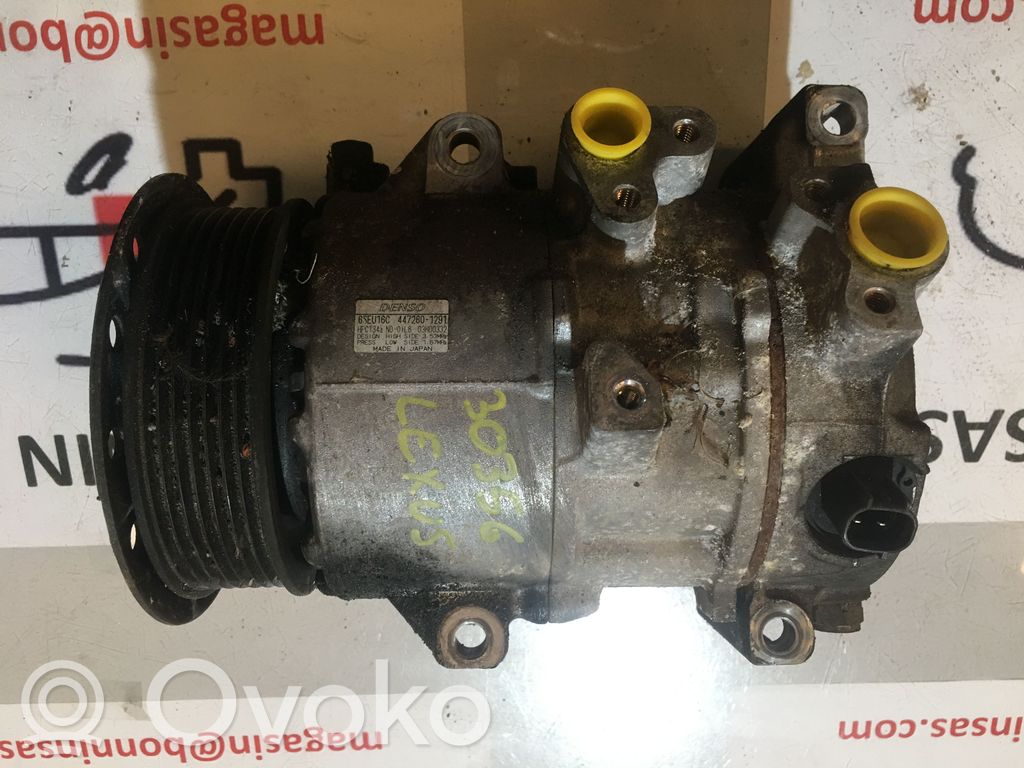 Lexus IS-F Compresor (pompă) aer condiționat (A/C) 