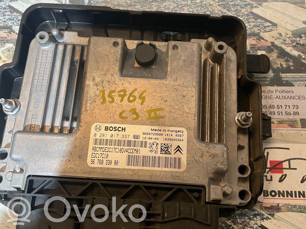 Citroen C3 Engine control unit/module ECU 
