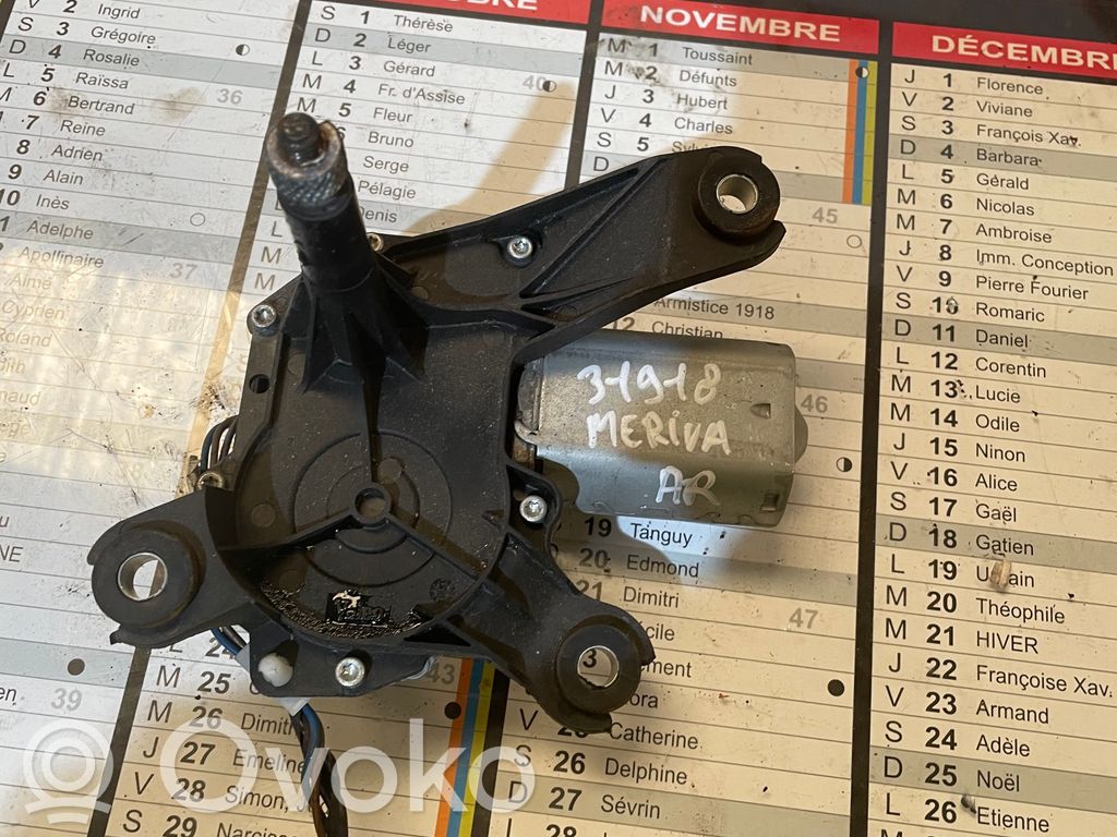 Opel Meriva A Wischermotor Heckscheibe 