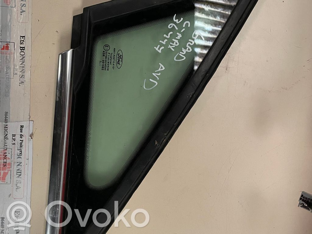 Ford Grand C-MAX Rear door window glass 