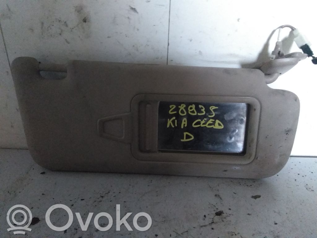 KIA Ceed Sun visor 