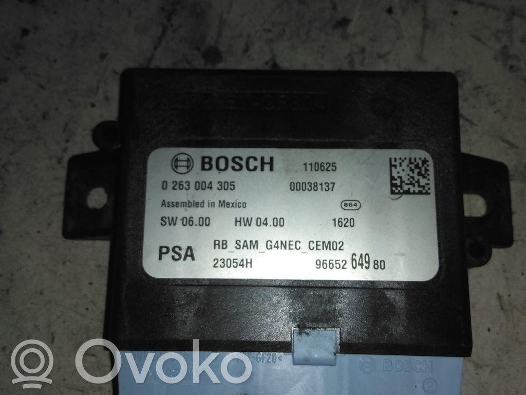 Citroen DS4 Parking PDC control unit/module 