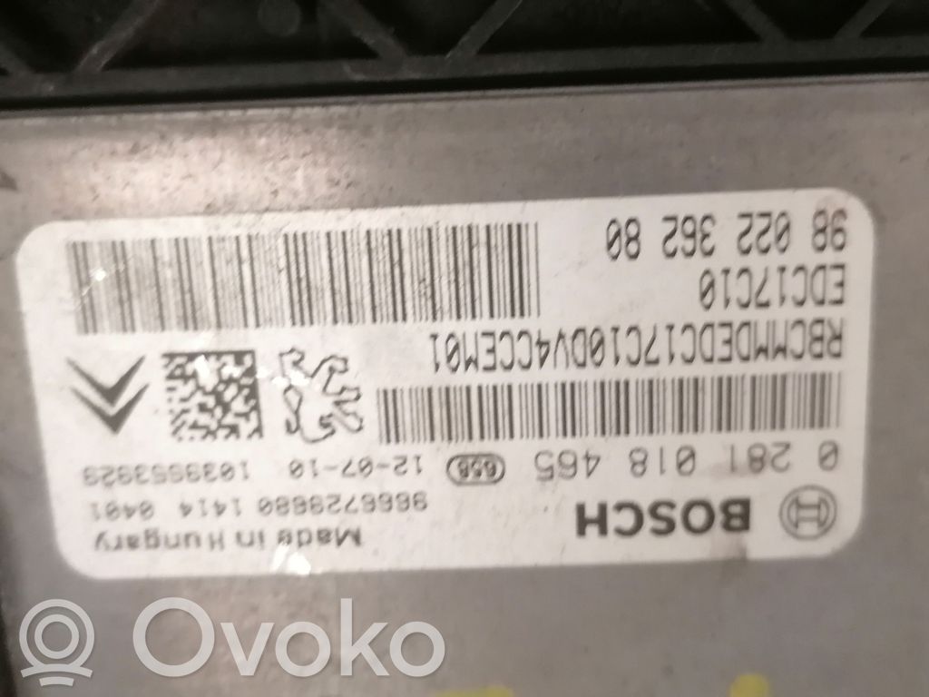 Citroen C3 Engine control unit/module ECU 