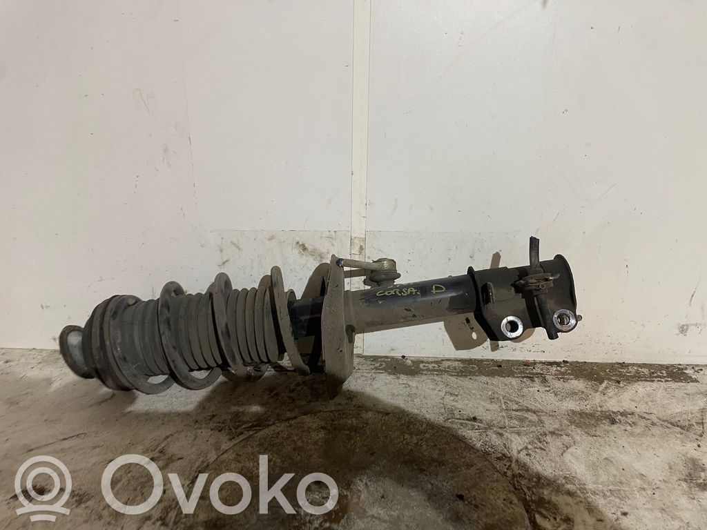 Opel Corsa D Tylna klapa bagażnika 