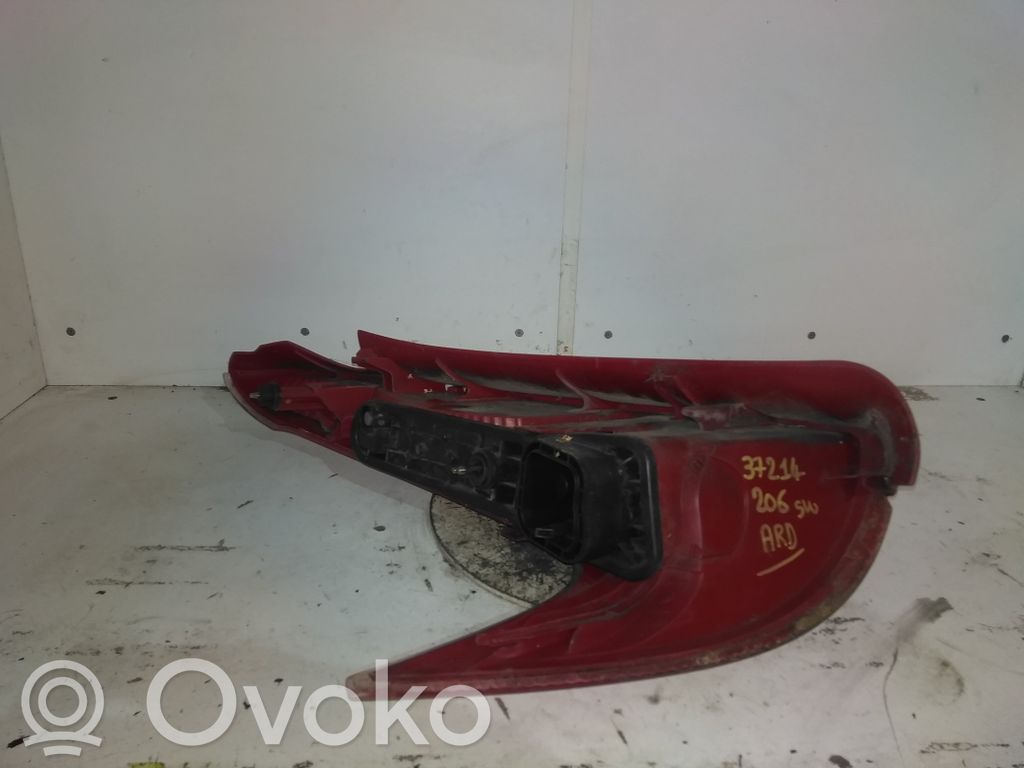 Peugeot 206 Luci posteriori 