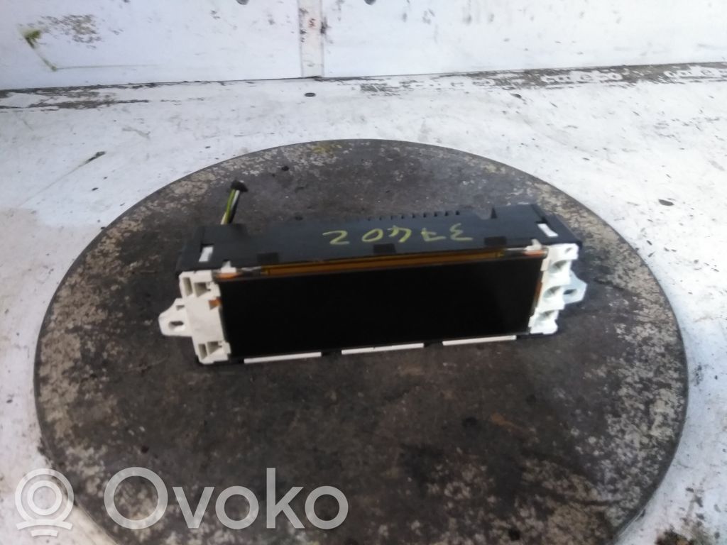 Peugeot 207 Screen/display/small screen 