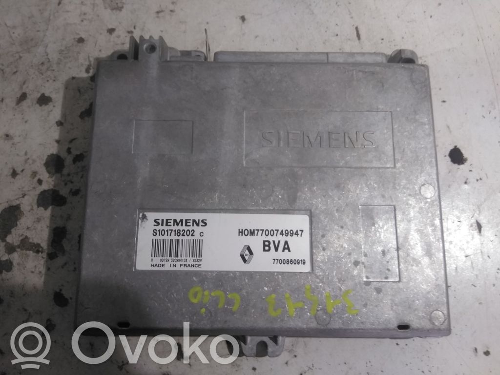 Engine control unit/module ECU   7700860919,31413,35581453,VDMS18