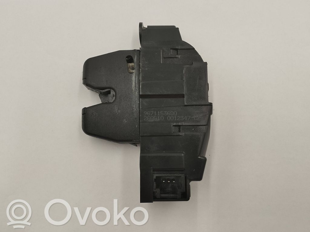 Peugeot 308 Tailgate/trunk/boot lock/catch/latch 