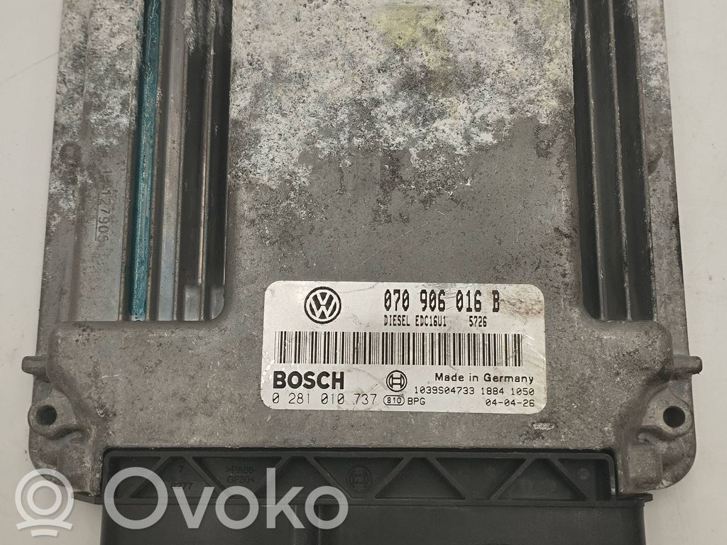 Volkswagen Phaeton Unitate/modul de control motor 