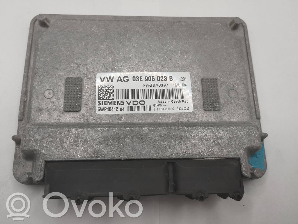 Skoda Fabia Mk2 (5J) Sterownik / Moduł ECU 