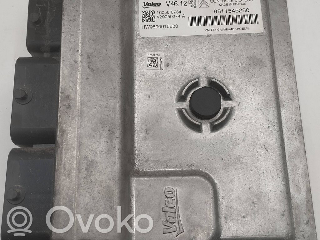 Peugeot 2008 I Engine control unit/module 