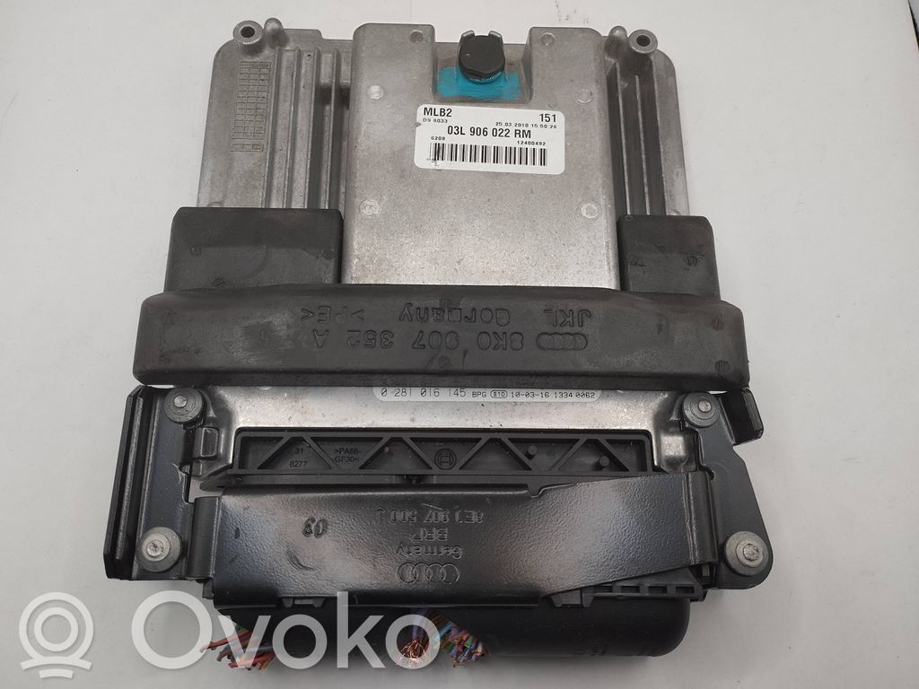 Engine control unit/module   03L906022RM,12400492