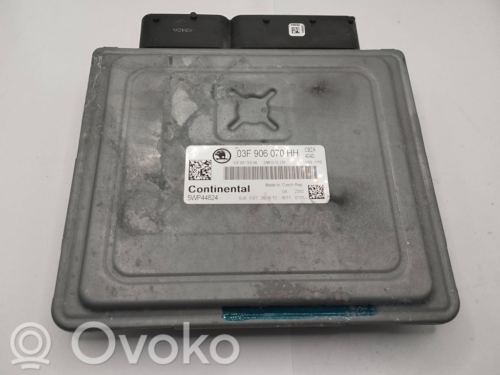 Engine control unit/module   03F906070HH,03F907309AK,03E907309AK,5WP44824