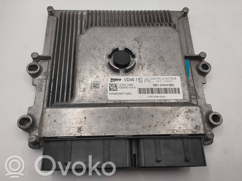 Engine control unit/module   9813454380,153420962,V29065154A