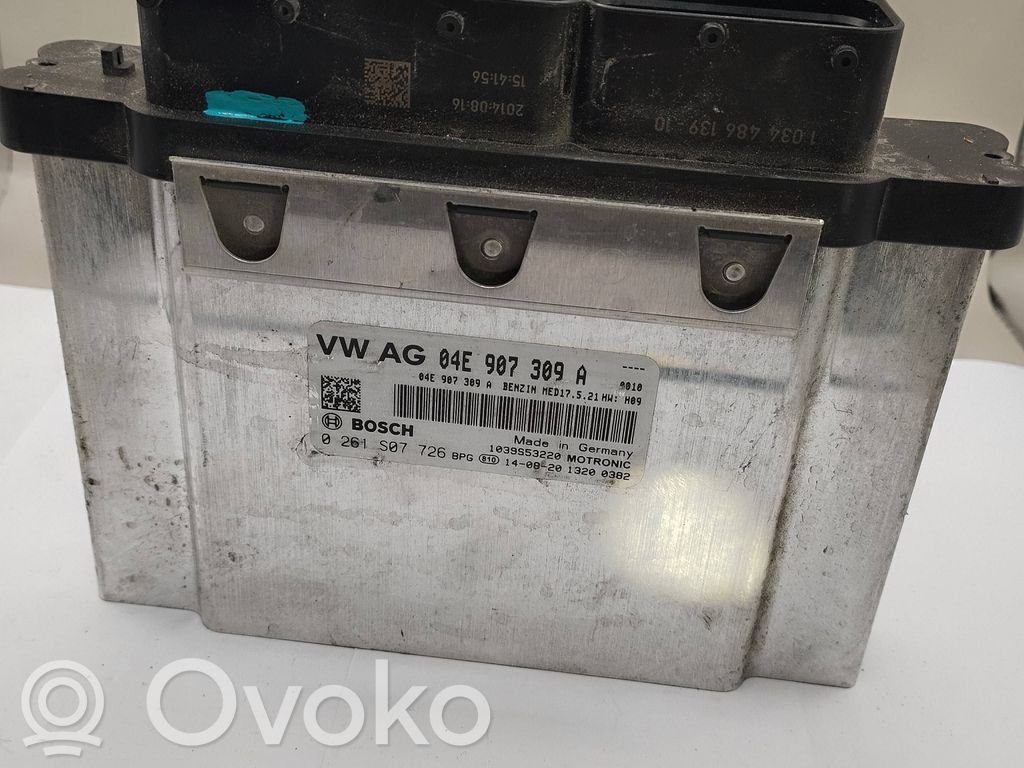Engine control unit/module   04E907309A,0261S07726