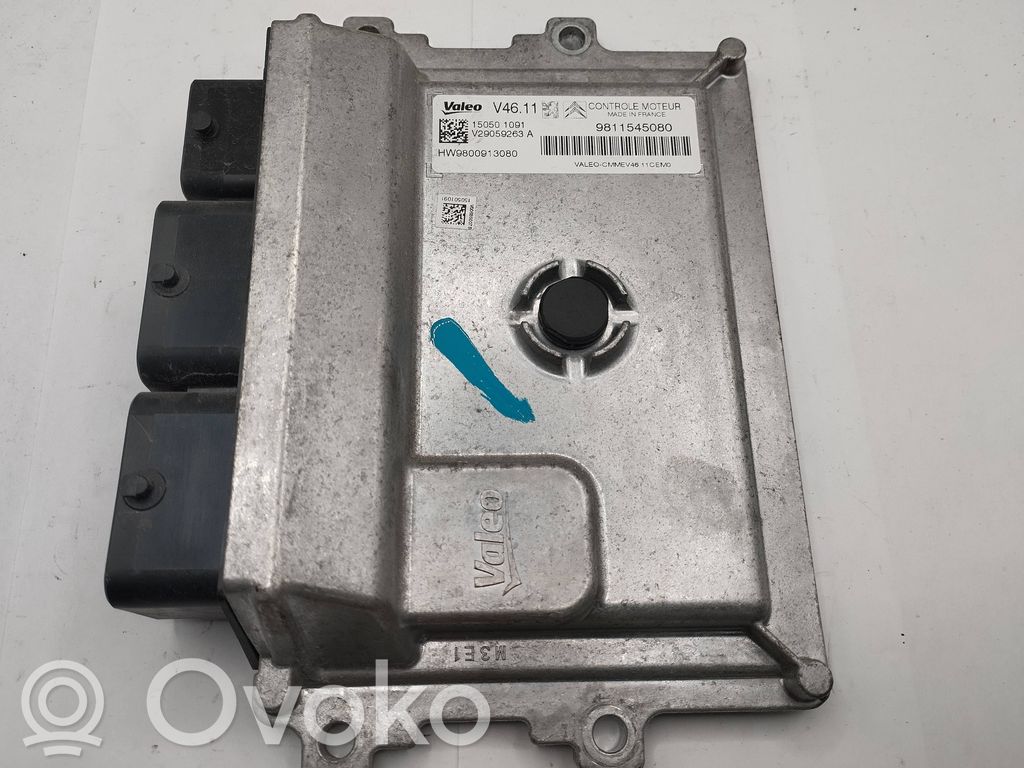 Engine control unit/module   9811545080,150501091