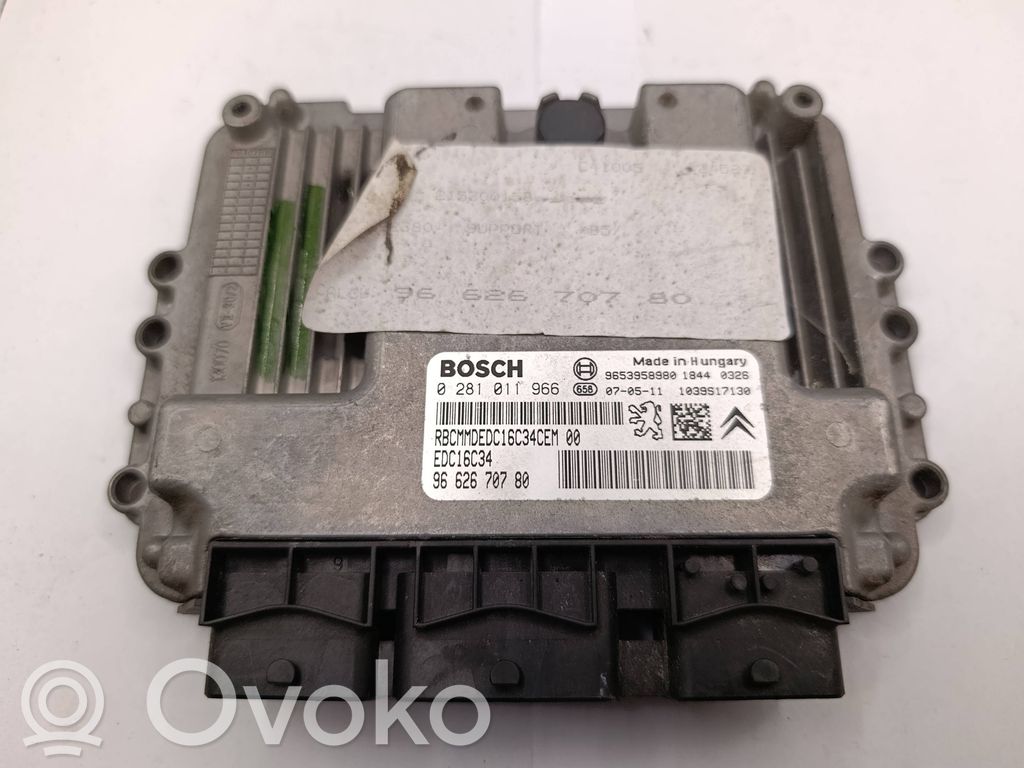 Peugeot 307 Unitate/modul de control motor 
