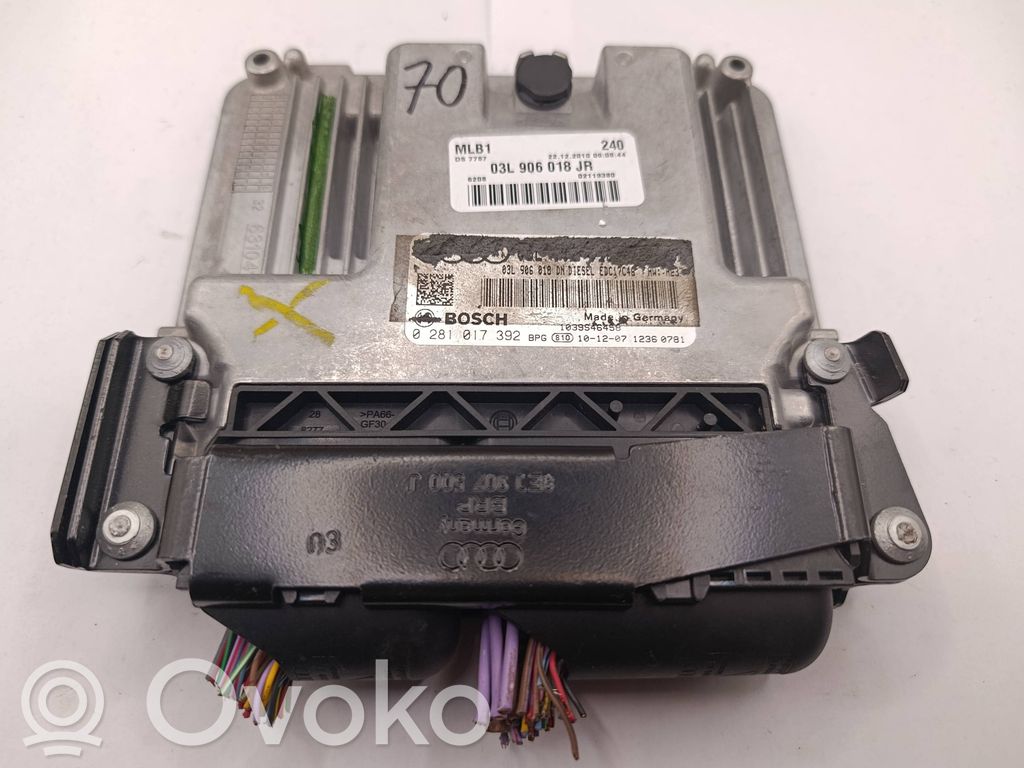 Audi A4 S4 B8 8K Engine control unit/module 
