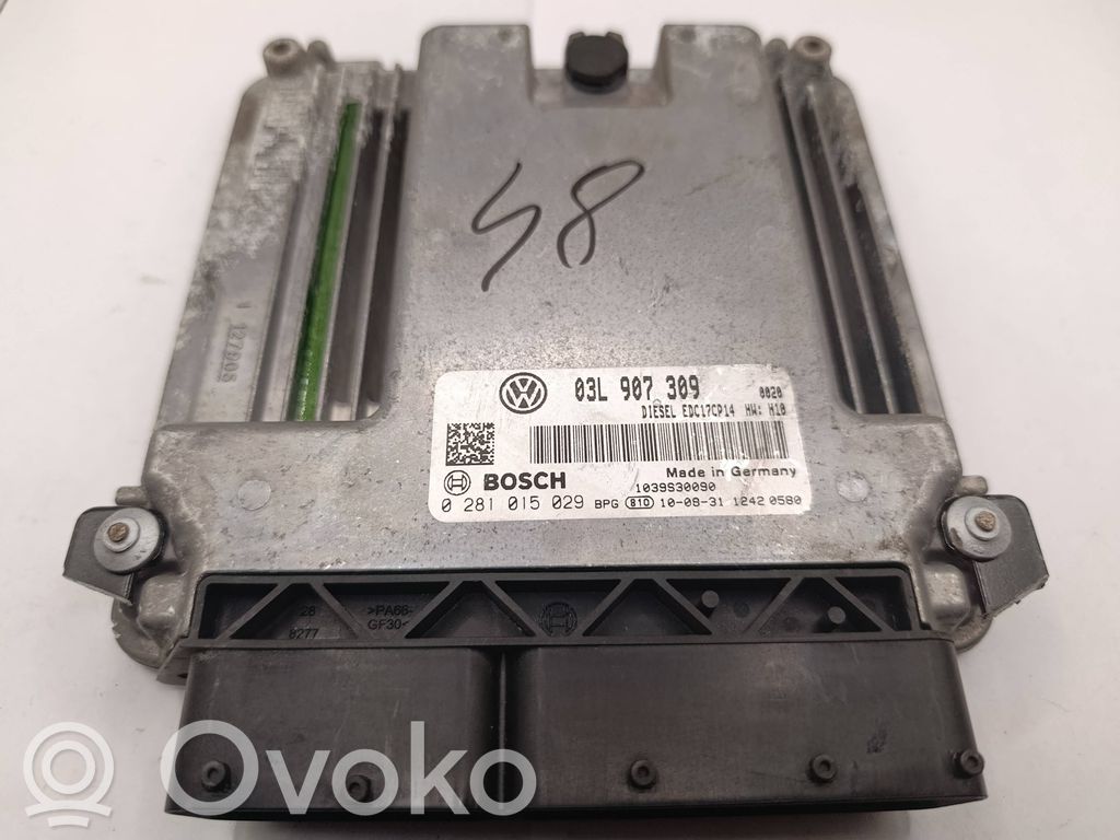 Engine control unit/module   03L907309,0281015029,1039S30090