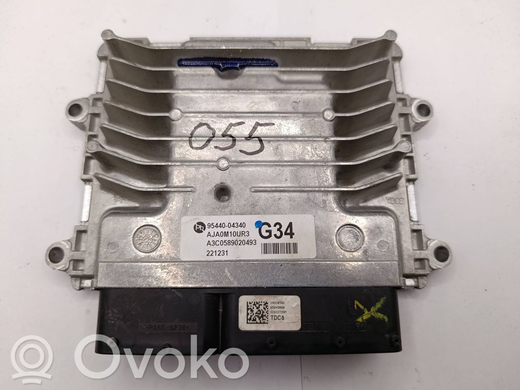 Engine control unit/module   9544004340,AJA0R10UR3,A3C0589020493