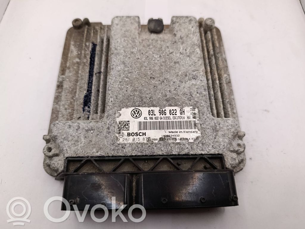 Skoda Superb B6 (3T) Engine control unit/module 