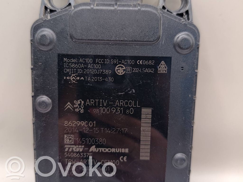 Citroen C4 II Picasso Radarsensor Abstandsradar 