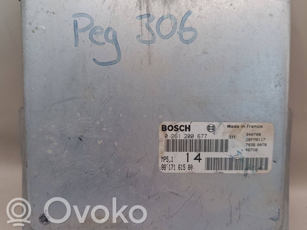 Peugeot 306 Engine control unit/module 