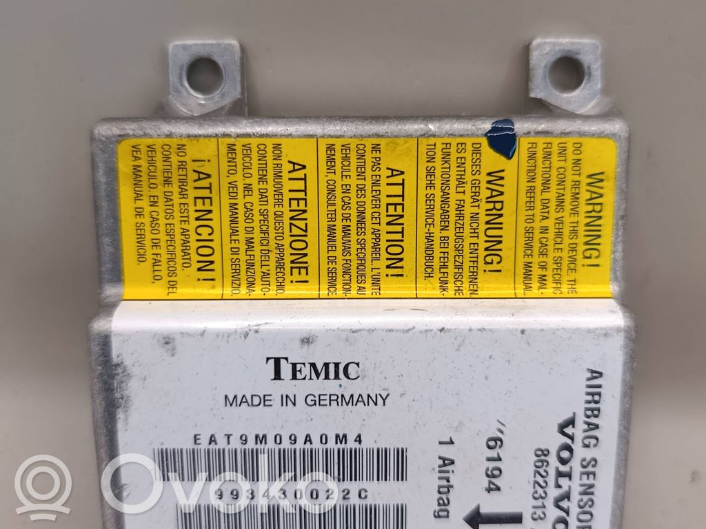 Volvo V70 Airbag control unit/module 