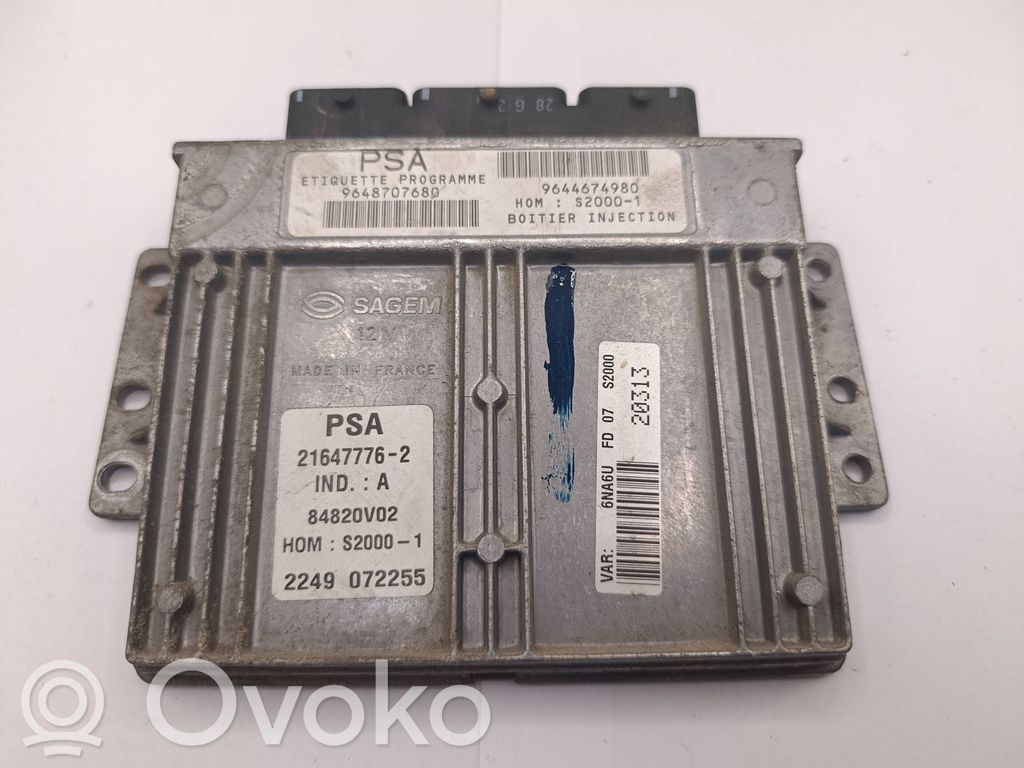 Citroen C5 Engine control unit/module 