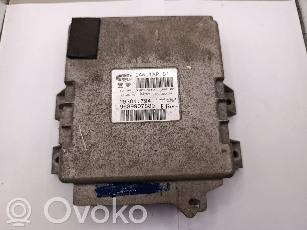 Peugeot 206 Motorsteuergerät/-modul 