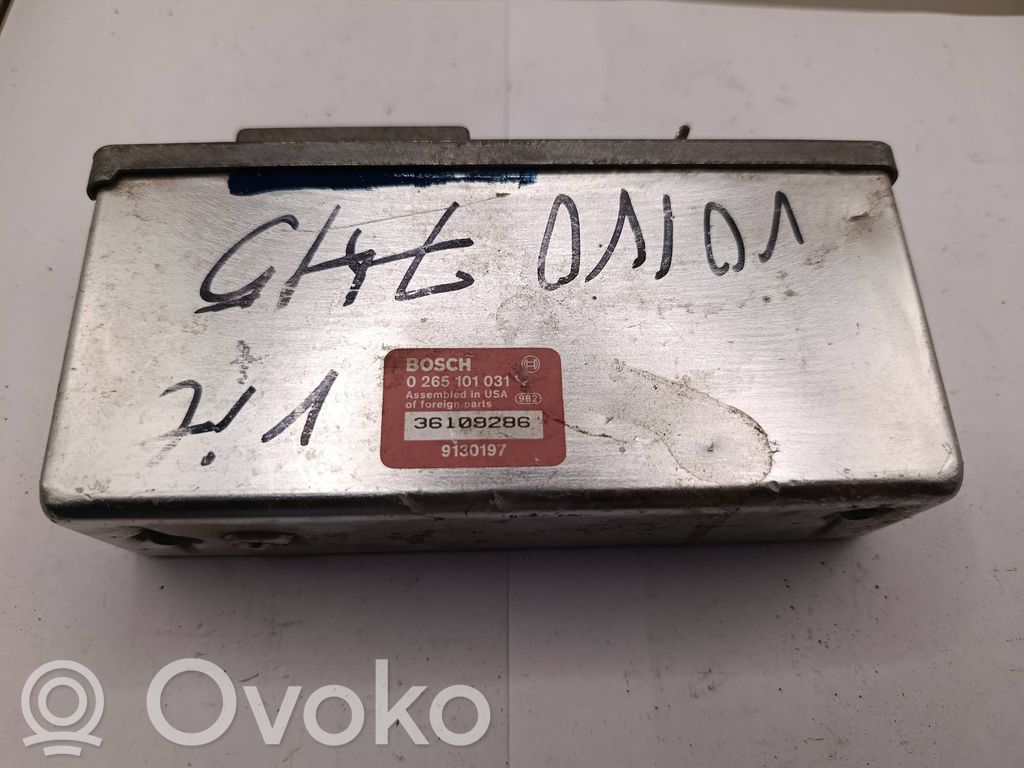 ABS control unit/module   0265101031,36109286,9130197