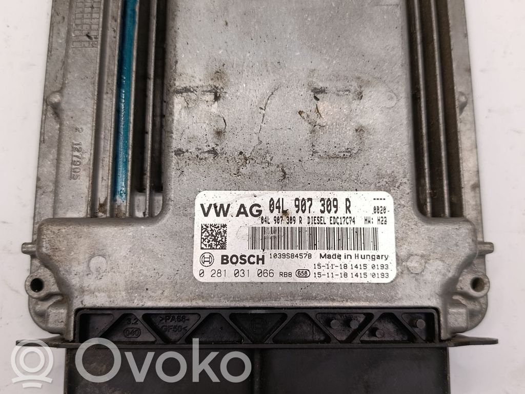 Engine control unit/module   04L907309R,0281031066