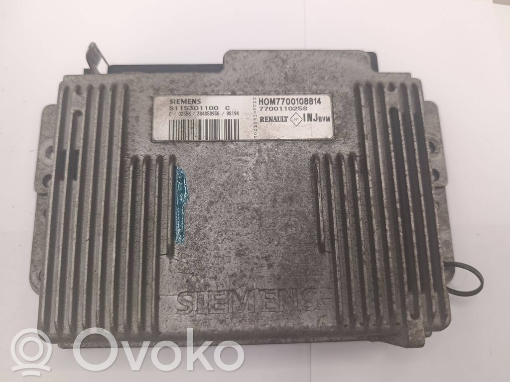 Renault Clio III Unidad de control/módulo del motor 