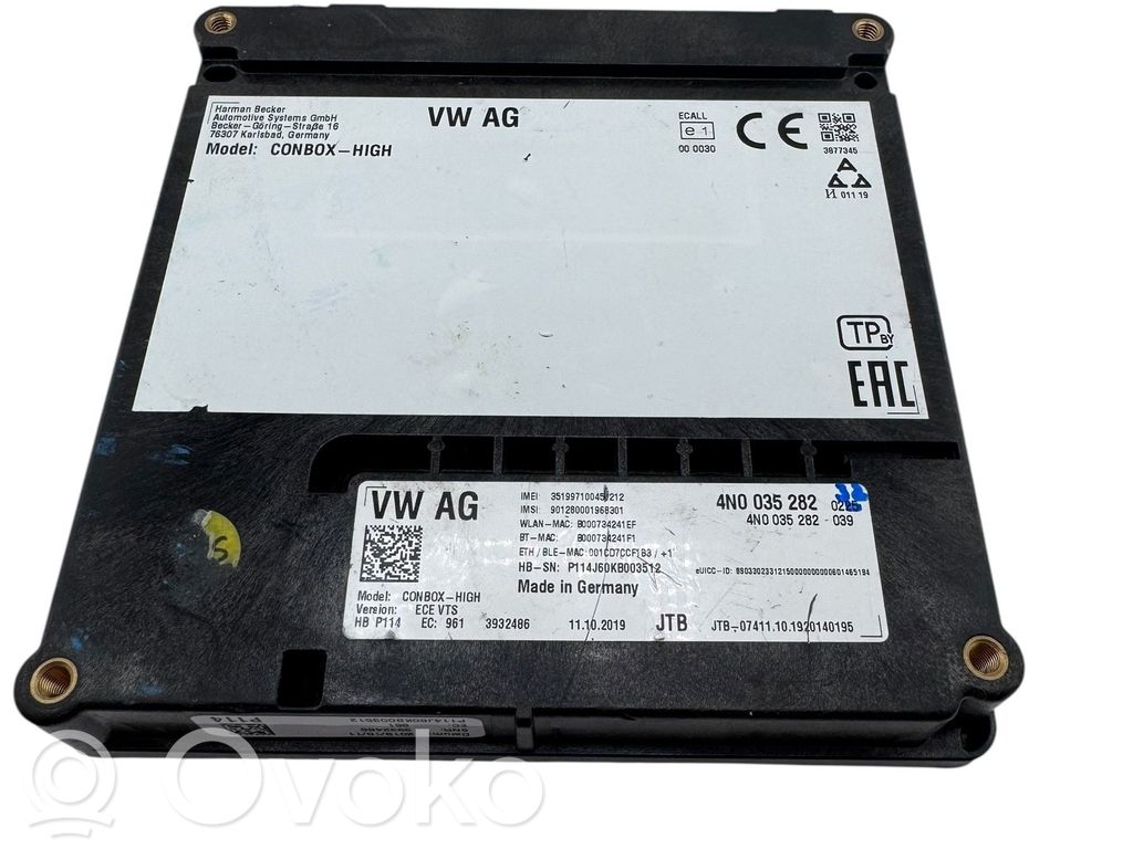 Autres unités de commande / modules   4N0035282