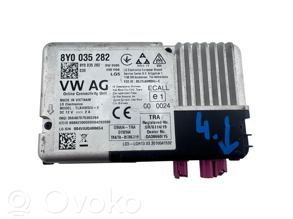 Audi A3 8Y Autres unités de commande / modules 
